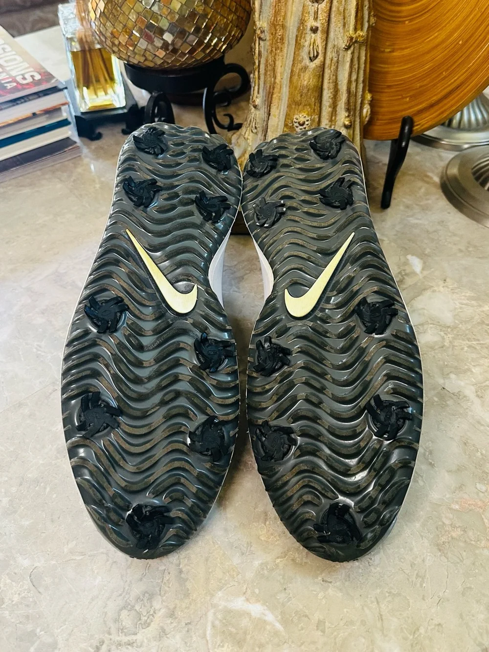 Nike Victory Pro 4 Wide Fit Black Grey Golf Shoes Men’s Size 12 HM9220-001